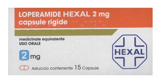Loperamide hexal 2 mg capsule rigide
