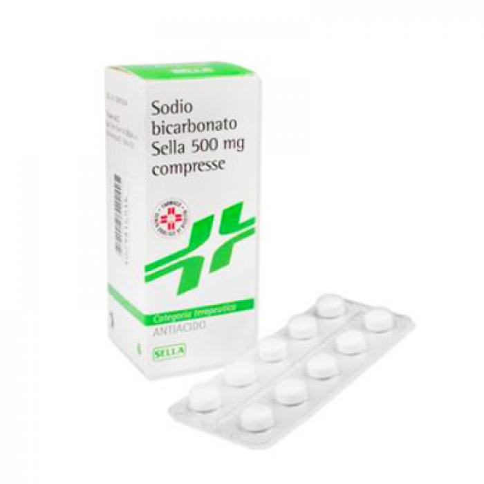 Sodio bicarbonato sella 500 mg compresse