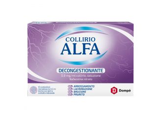 Collirio alfa decongestionante 0,8 mg/ml collirio, soluzione