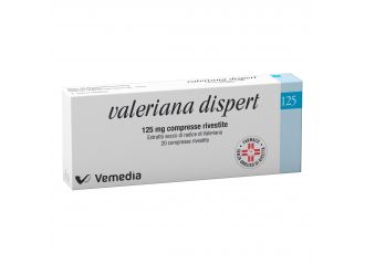 Valeriana dispert 125 mg compresse rivestite