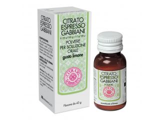 Citrato espresso gabbiani