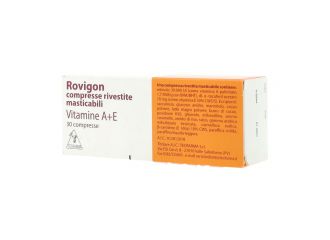 Rovigon compresse rivestite masticabili