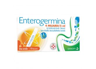 Enterogermina 4 miliardi / 5 ml sospensione orale