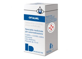 Oftalmil 0,020% + 0,016% collirio soluzione