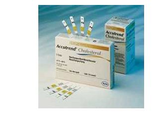 Test colesterolo totale accutrend cholesterol 5 pezzi