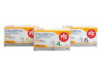 Ago per penna da insulina pic insupen gauge 33 4 mm 100 pezzi