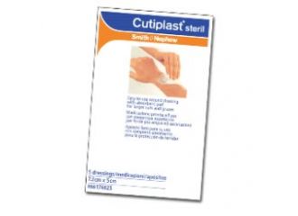 Medicazione cutiplast steril adesiva supporto in tnt adesivo poliacrilato ipollergenico e tampone non aderente 25x10 cm 3 pezzi