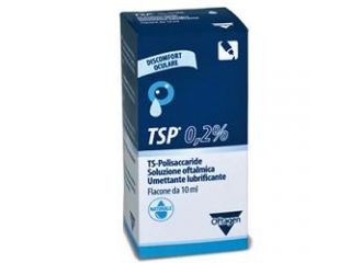 Soluzione oftalmica tsp 0,2% ts polisaccaride flacone 10 ml