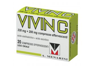 Vivin c 330 mg + 200 mg compresse effervescenti