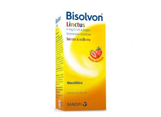 Bisolvon linctus 4 mg/5 ml sciroppo gusto fragola