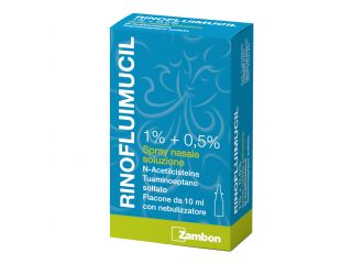 Rinofluimucil 1% + 0,5% spray nasale soluzione