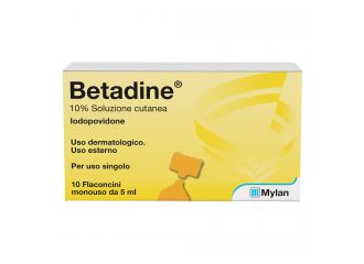 Betadine 10% soluzione cutanea