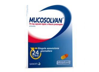 Mucosolvan 75 mg capsule rigide a rilascio prolungato