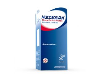 Mucosolvan 15 mg/5 ml sciroppo - gusto frutti di bosco
