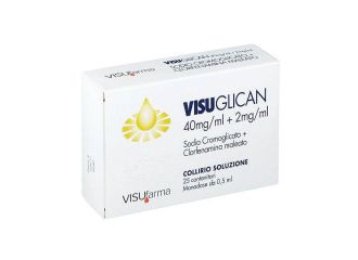 Visuglican 40mg/ml + 2mg/ml collirio, soluzione