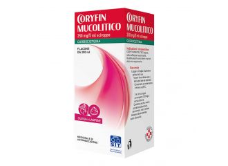Coryfin mucolitico 250 mg/5 ml sciroppo