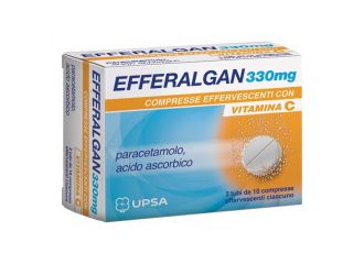 Efferalgan 330 mg compresse effervescenti con vitamina c