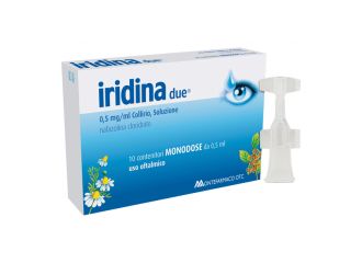Iridina due 0,5 mg/ml collirio, soluzione