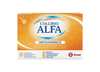 Collirio alfa antistaminico 0,8 mg/ml + 1 mg/ml collirio, soluzione