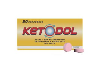 Ketodol 25 mg + 200 mg compresse