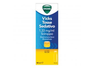 Vicks tosse sedativo 1,33 mg/ml sciroppo