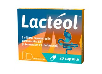 Lacteol 10 miliardi polvere orale e 5 miliardi capsule rigide.