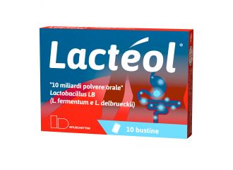 Lacteol 10 miliardi polvere orale e 5 miliardi capsule rigide.