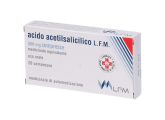 Acido acetilsalicilico l.f.m. 500 mg compresse