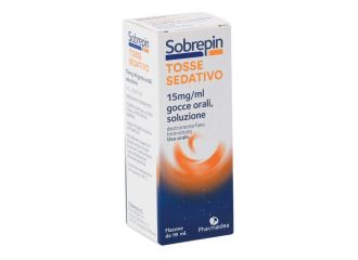 Sobrepin tosse sedativo 15 mg/ml gocce orali soluzione  destrometorfano bromidrato