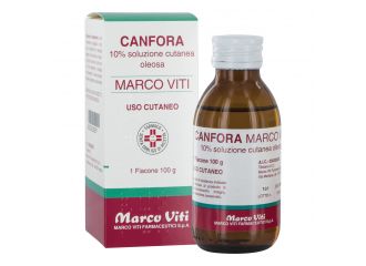 Canfora marco viti 10% soluzione cutanea