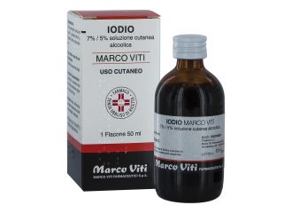 Iodio marco viti 7%/5% soluzione cutanea alcolica