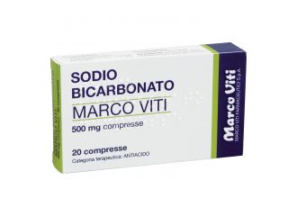 Sodio bicarbonato marco viti 500 mg compresse