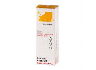 Niaouli essenza nova argentia - gocce nasali, soluzione