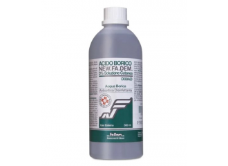Acido borico new.fa.dem. 3% soluzione cutanea