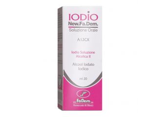 Iodio new.fa.dem. 2% + 2,5% soluzione orale