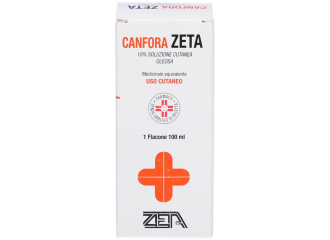 Canfora zeta 10% soluzione cutanea