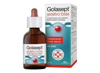 Golasept sedativo tosse 15 mg/ml gocce orali, soluzione