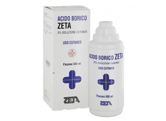 Acido borico zeta 3% soluzione cutanea