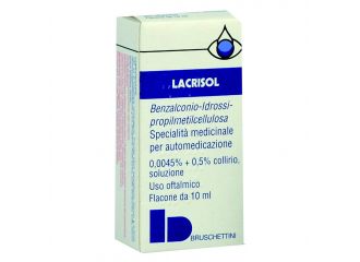 Lacrisol 0,0045% + 0,5% collirio, soluzione