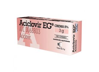Aciclovir eg 5% crema