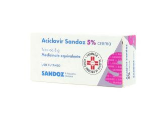 Aciclovir sandoz 5% crema