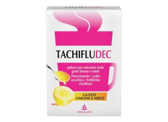 Tachifludec 10 buste  per soluzione orale gusto limone e miele