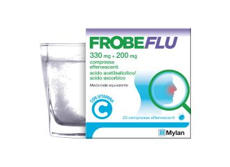 Frobeflu 330 mg + 200 mg compresse effervescenti