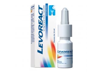 Levoreact 0,5 mg/ml spray nasale, sospensione