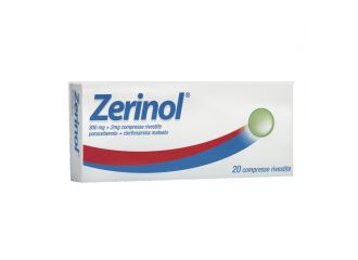 Zerinol 300 mg + 2 mg compresse rivestite