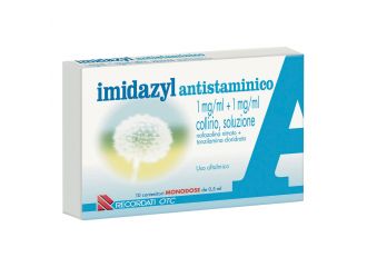 Imidazyl antistaminico 1 mg/ml + 1 mg/ml collirio, soluzione