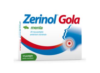 Zerinol gola menta 20 mg pastiglie