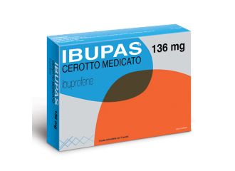 Ibupas 136 mg cerotto medicato