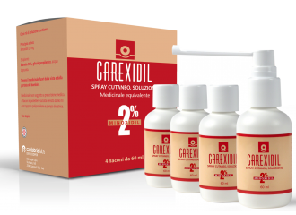 2% spray cutaneo soluzione, 4 flaconi in hdpe da 60 ml con pompa dosatrice