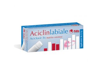 Aciclinlabiale 50 mg/g matita cutanea